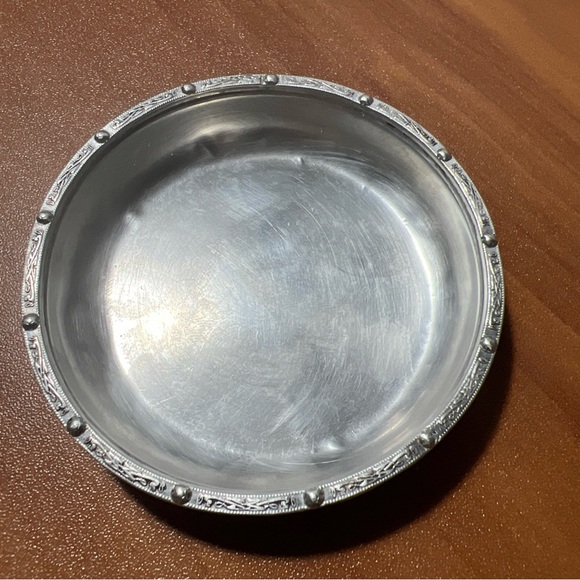 Elegant Sterling Silver Decorative Bowl